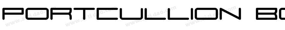 Portcullion Bold字体转换